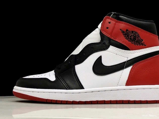 Kicked Out Shoe Store 555088-125 Jordan 1 Air Black Retro Toe 0626